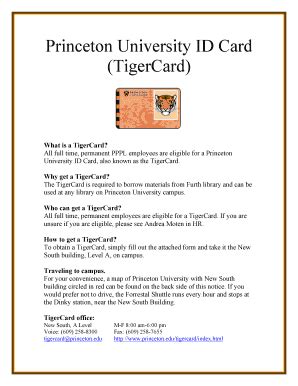 Princeton tiger card locker